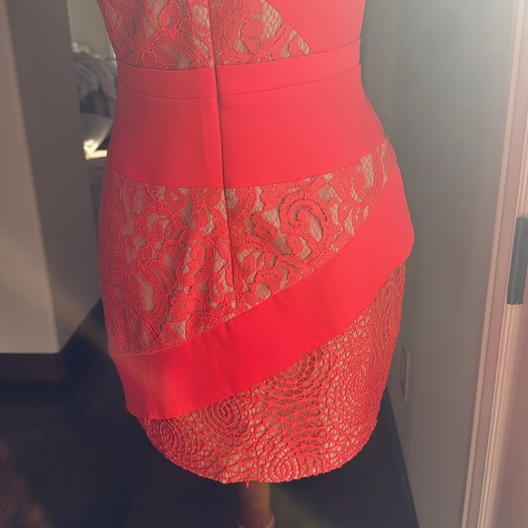 BCBG Red Cocktail dress new with tags - Picture 7 of 9